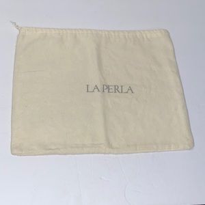 Authentic La Perla signature storage dust bag lingerie swimsuit